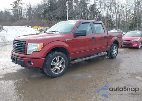 2014 Ford F-150 Stx z USA, uszkodzony, nr VIN 1FTFW1EF3EKD35616